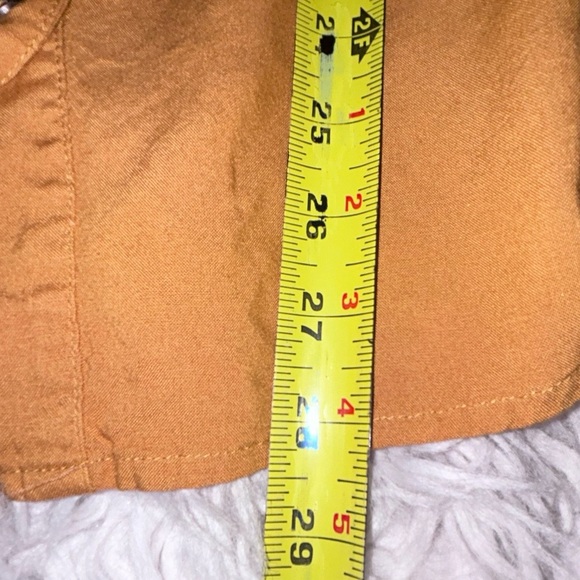 Sundance Femme Military Blouse Crinkle Button Down Long Sleeve 50% off w bundle - Picture 7 of 12